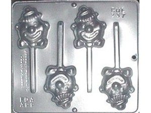 Clown Face Mould 4 Cavity